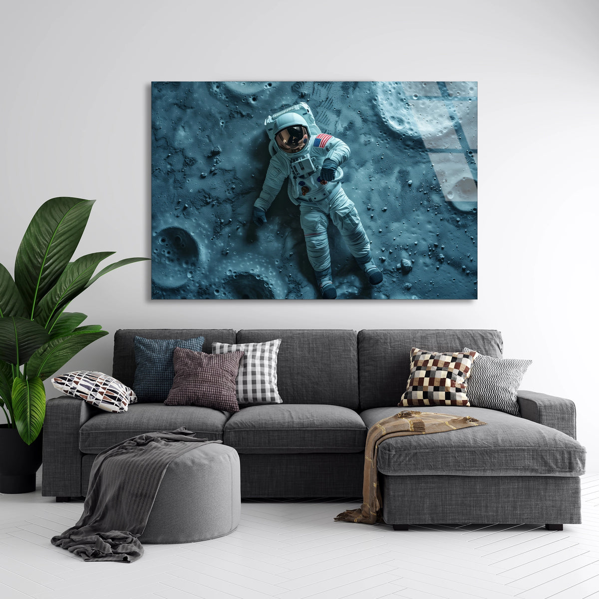 Ayda Astronot Cam Tablo
