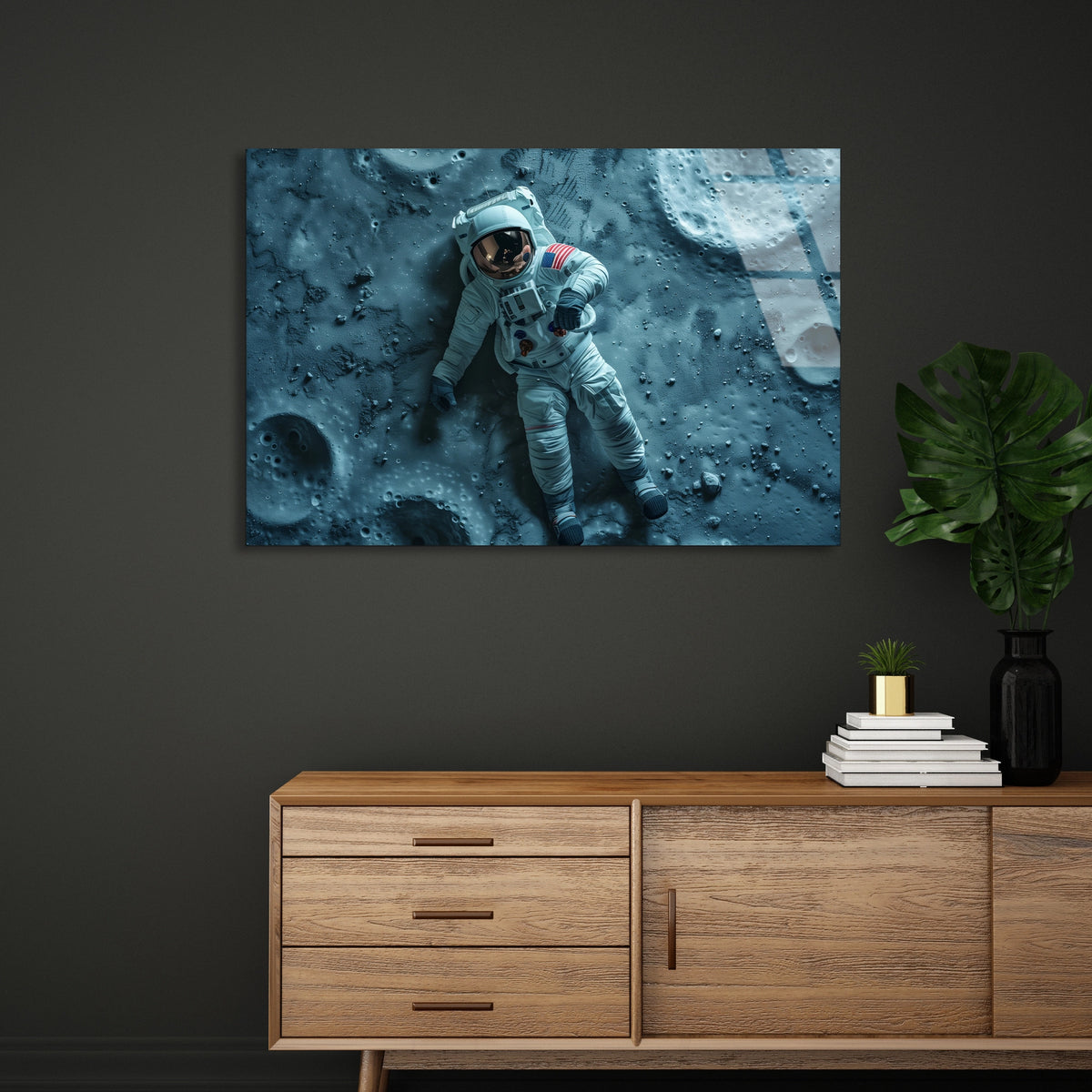 Ayda Astronot Cam Tablo