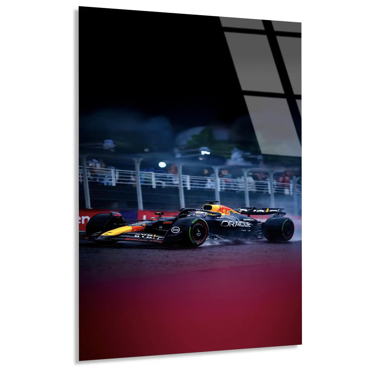 Baku Gece Yarışı F1 Cam Tablo – Formula 1 Duvar Dekoru - DEG0799