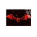 Batman Logosu Cam Tablo