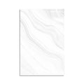 Beyaz Mermer Dalga Cam Tablo