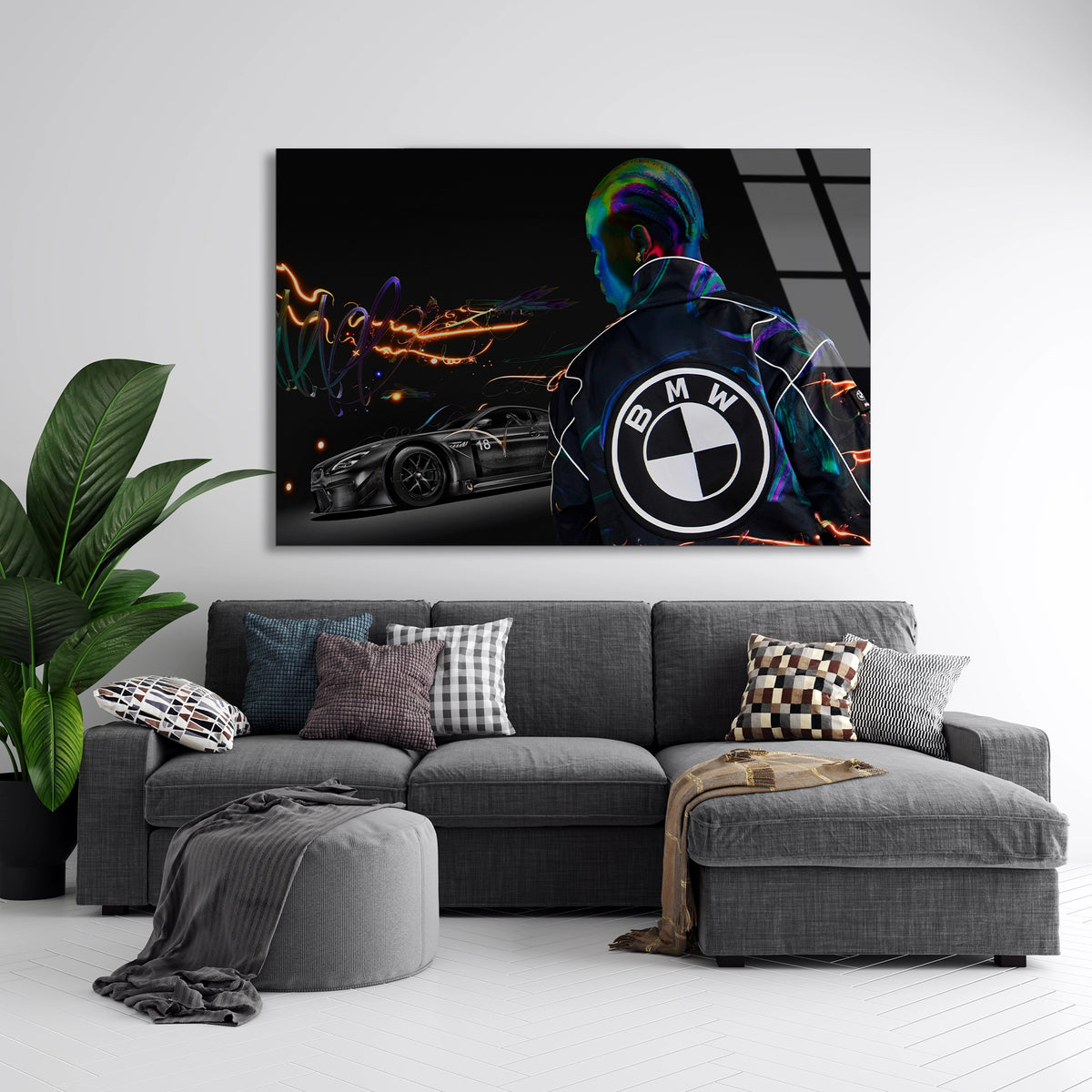 Bmw Otomobil Cam Tablo