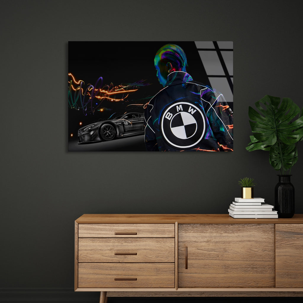 Bmw Otomobil Cam Tablo