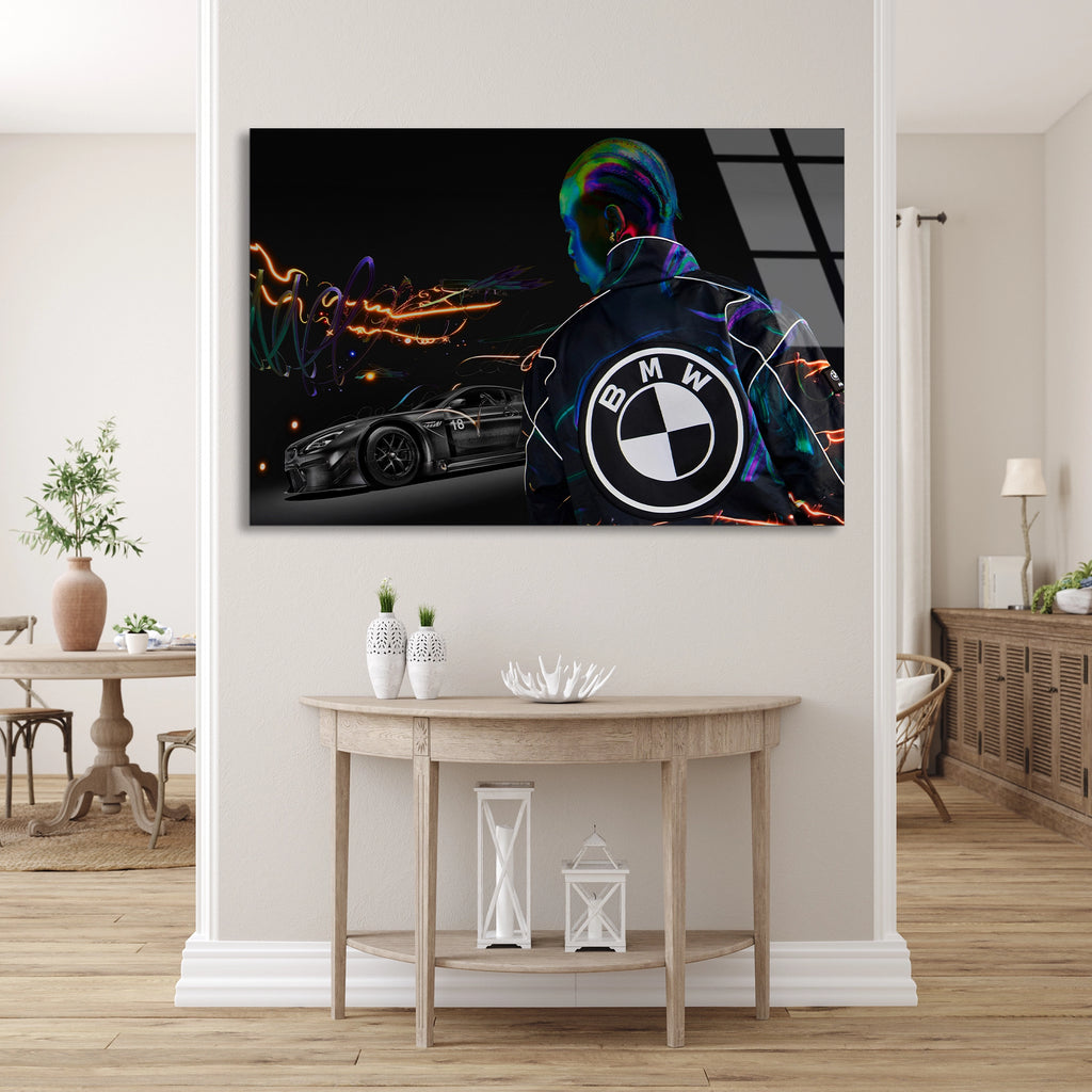 Bmw Otomobil Cam Tablo