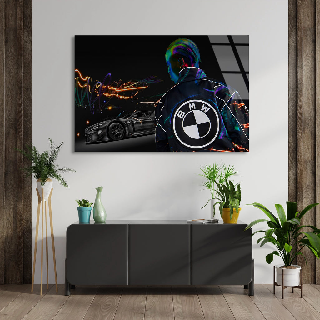 Bmw Otomobil Cam Tablo