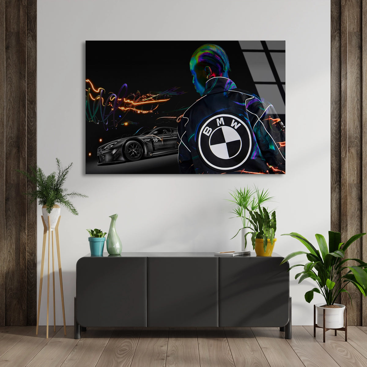 Bmw Otomobil Cam Tablo