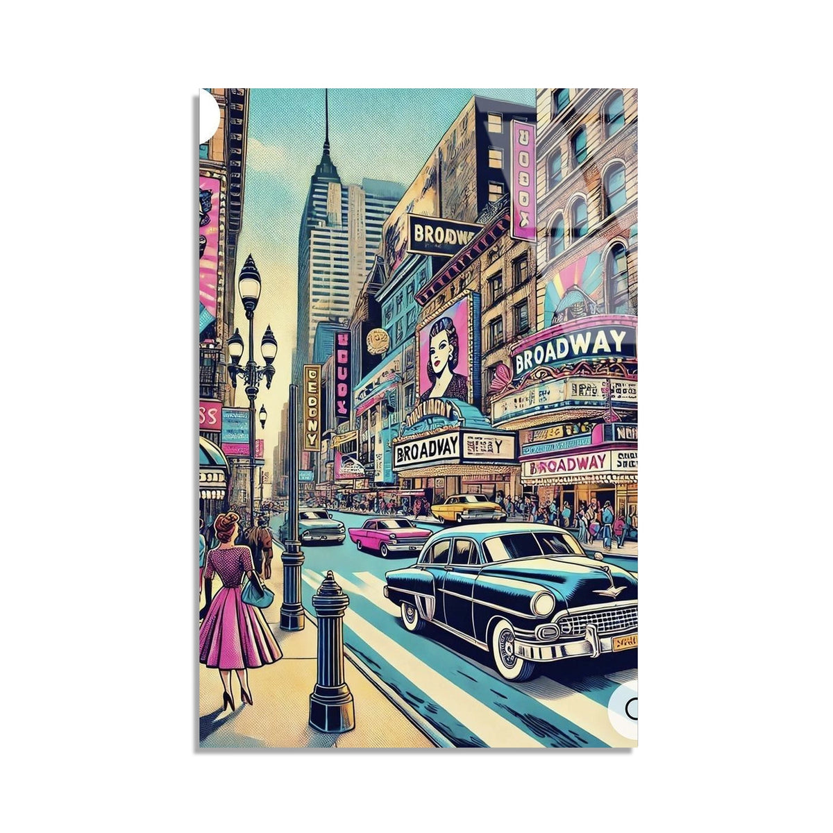 Broadway New York Cam Tablo
