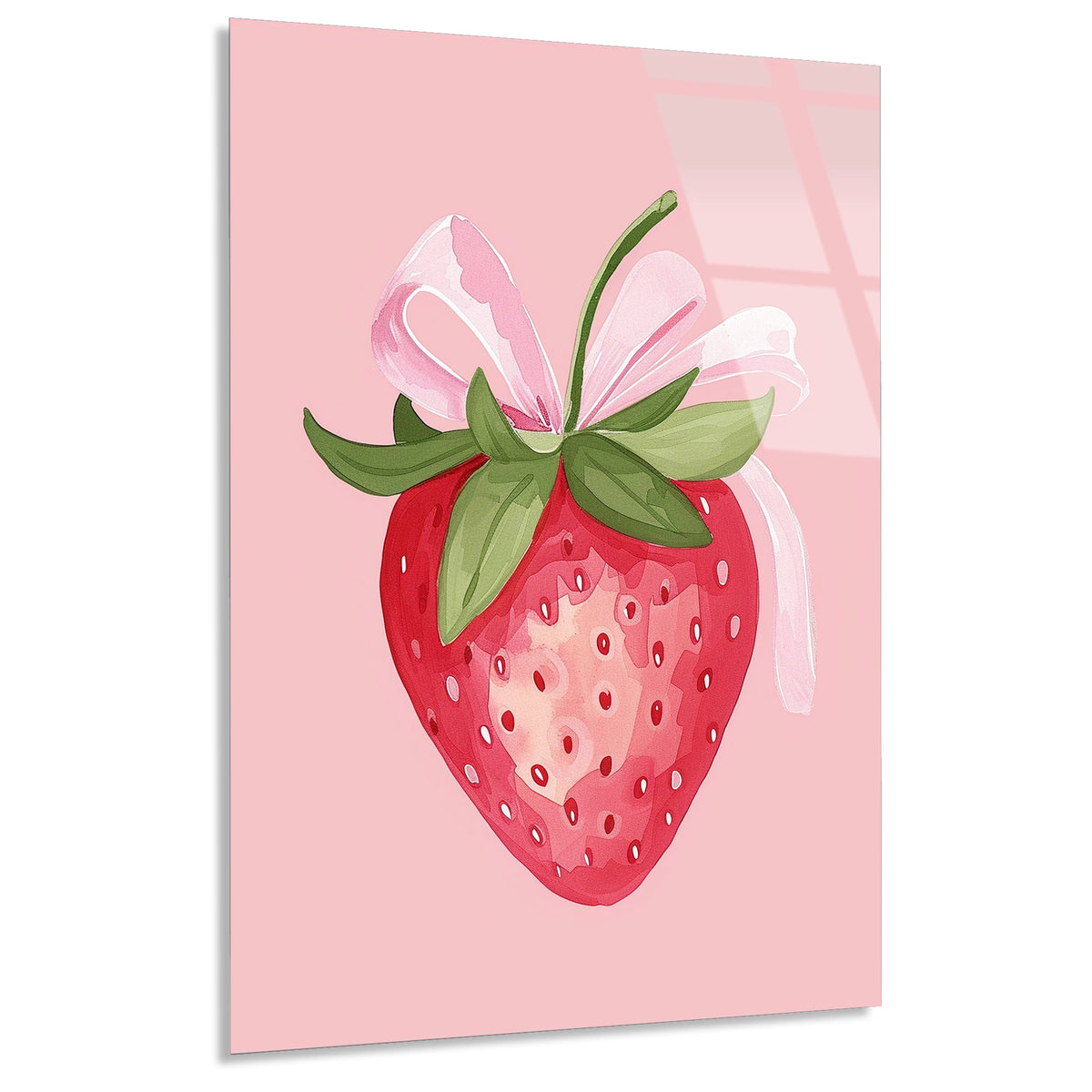 Cilek Illustrasyonu Cam Tablo