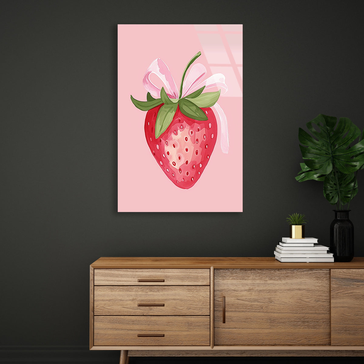 Cilek Illustrasyonu Cam Tablo