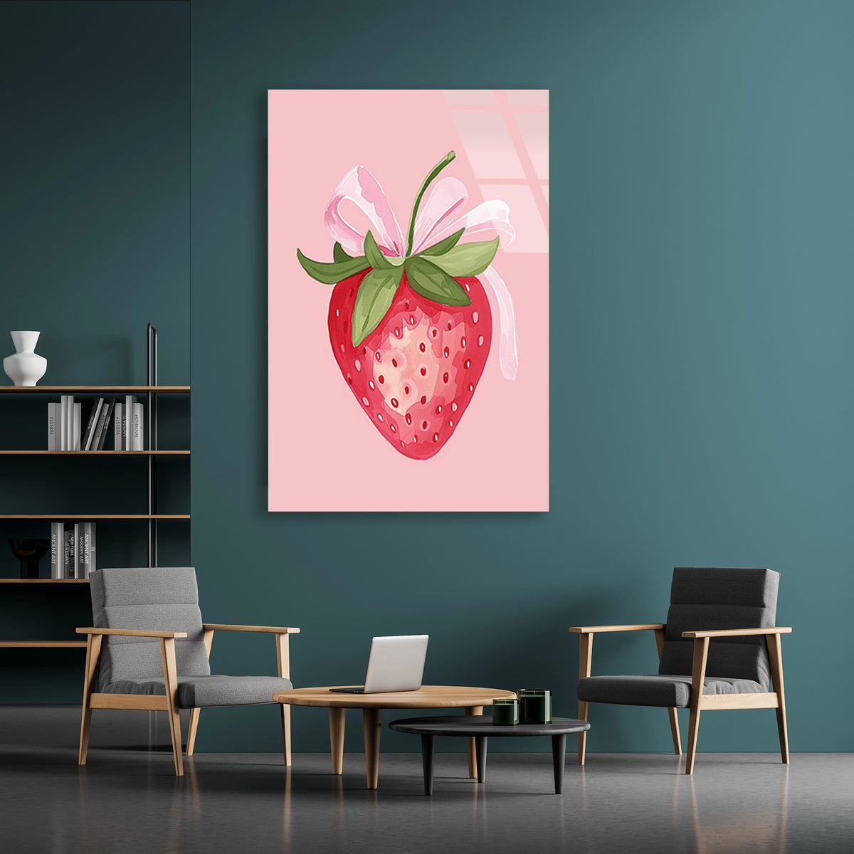 Cilek Illustrasyonu Cam Tablo
