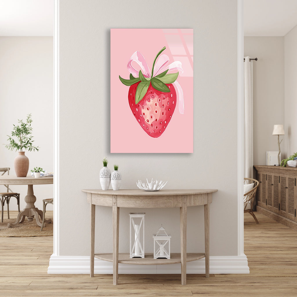 Cilek Illustrasyonu Cam Tablo