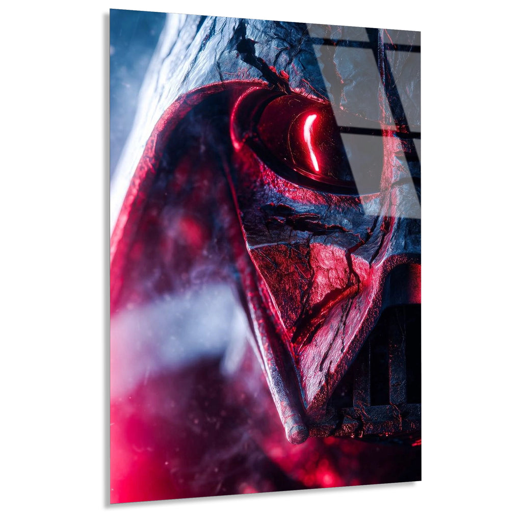 Darth Vader Kirmizi Cam Tablo