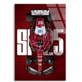 Ferrari SF-25 Poster F1 Cam Tablo – Formula 1 Duvar Dekoru - DEG0823