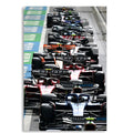 Formula 1 Başlangıç Gridi F1 Cam Tablo – Formula 1 Duvar Dekoru - DEG0782