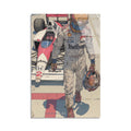 Formula 1 Pilot Araba Cam Tablo