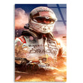 Formula 1 Pilot Portresi F1 Cam Tablo – Formula 1 Duvar Dekoru - DEG0883