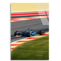 Formula 1 Viraj Yarışı F1 Cam Tablo – Formula 1 Duvar Dekoru - DEG0873