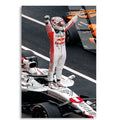Formula 1 Zafer Kutlaması F1 Cam Tablo – Formula 1 Duvar Dekoru - DEG0794