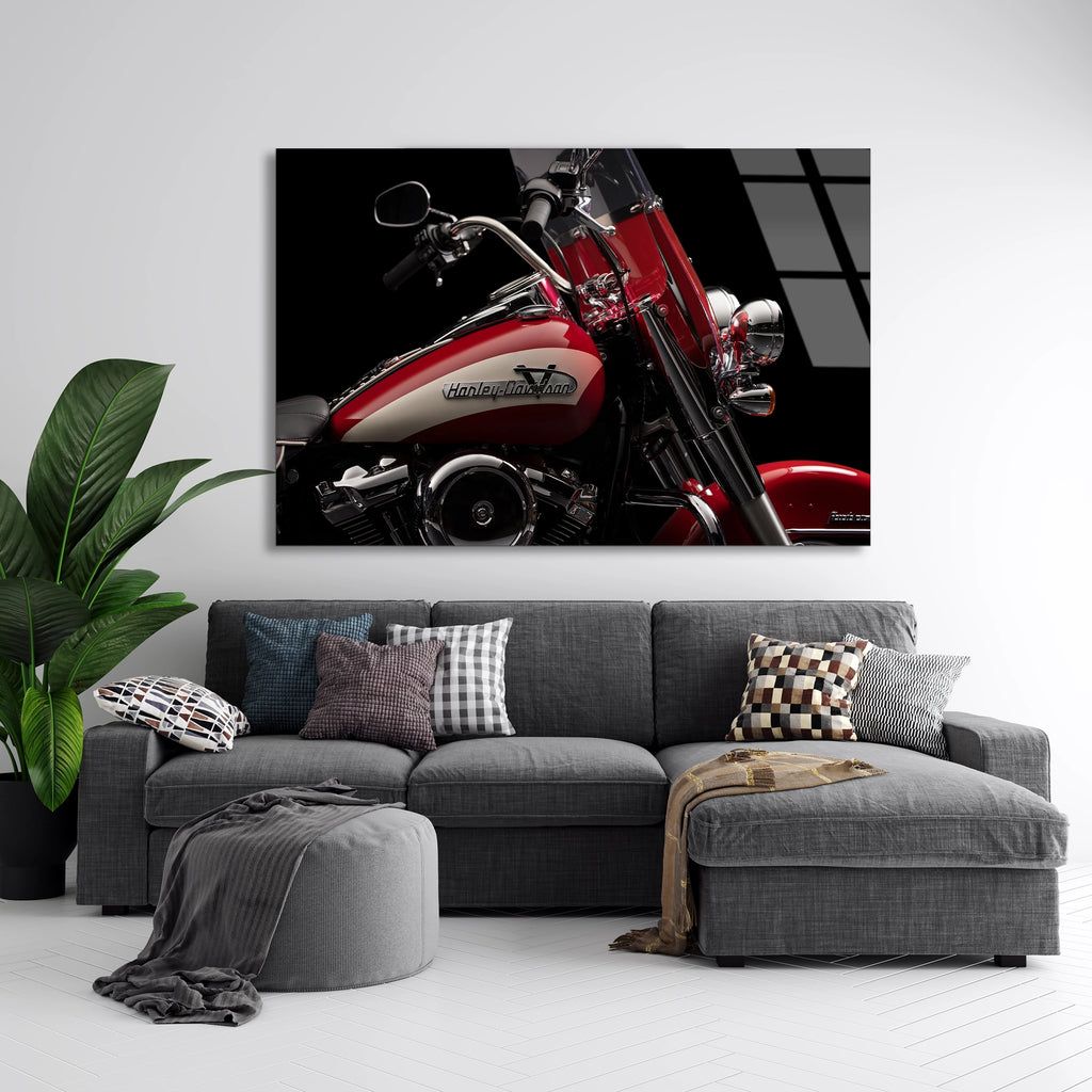 Harley Motosiklet Cam Tablo