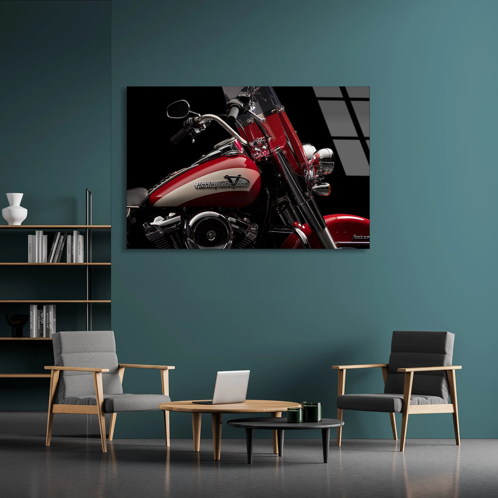 Harley Motosiklet Cam Tablo