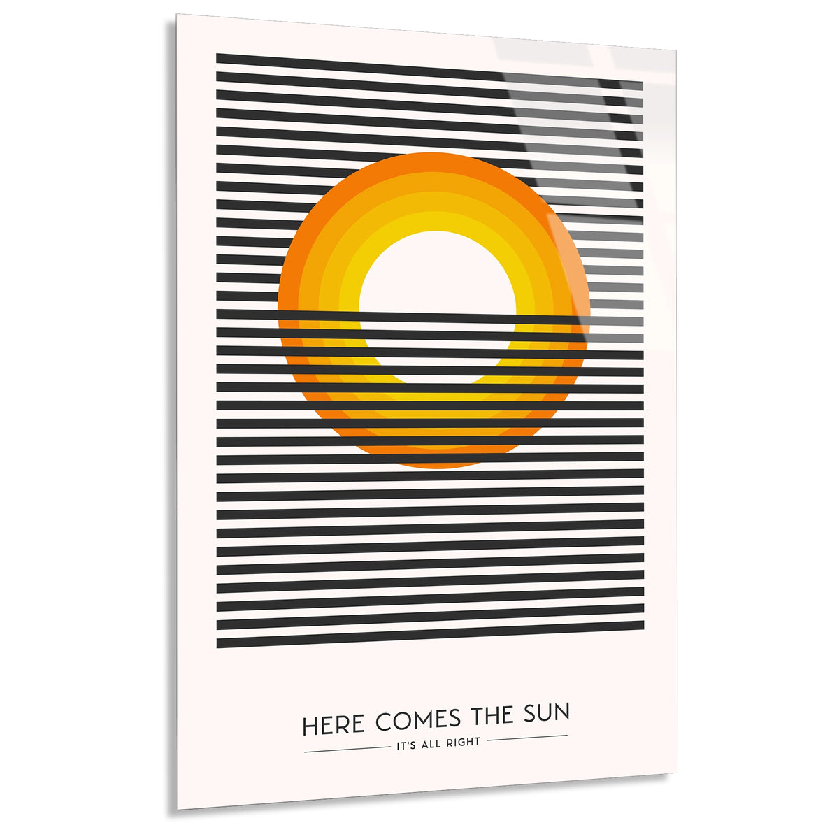 Here Comes The Sun Gunes Cam Tablo