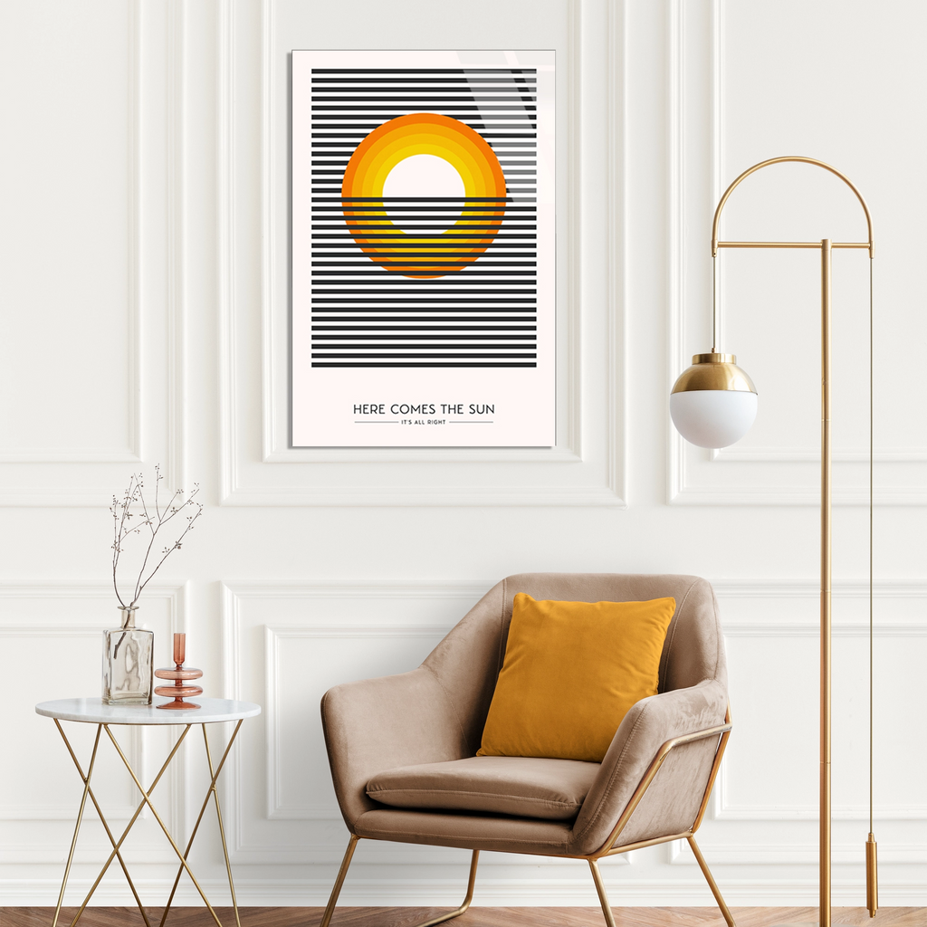 Here Comes The Sun Gunes Cam Tablo