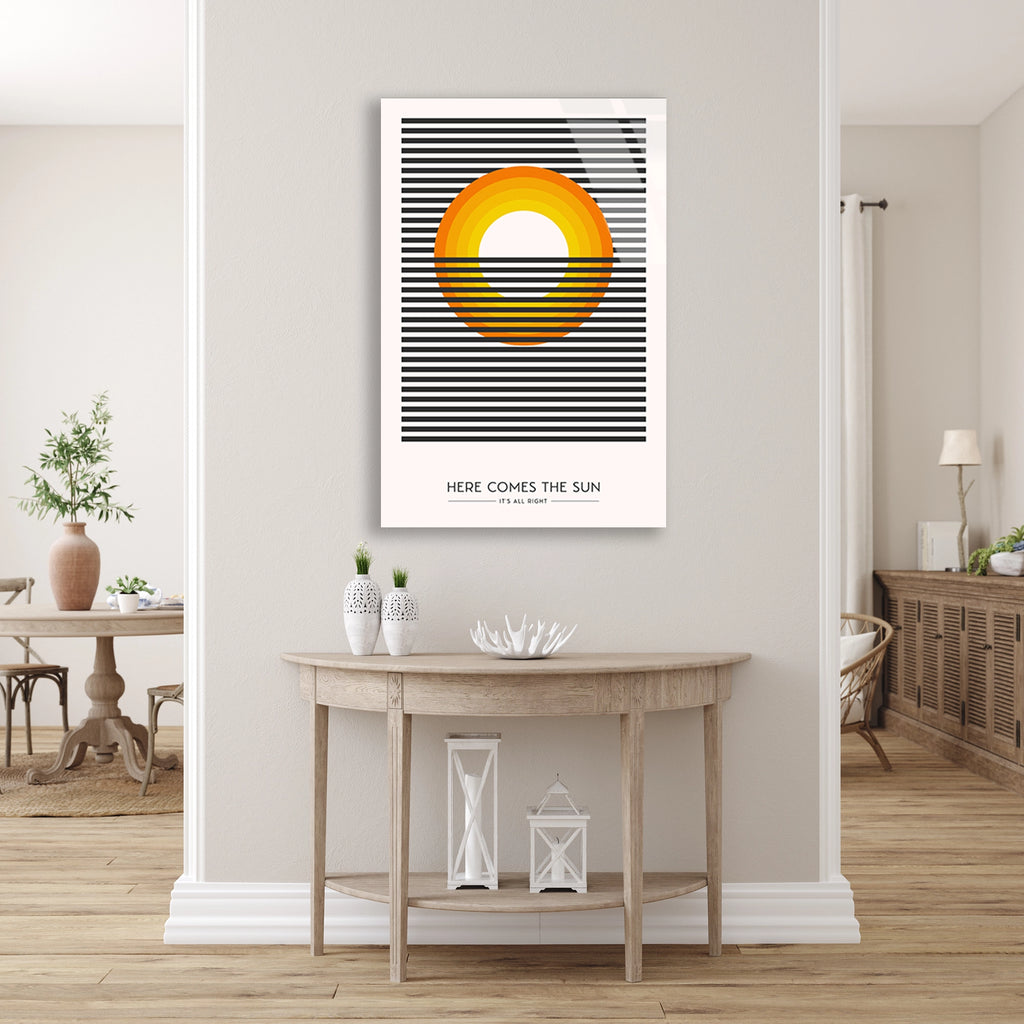 Here Comes The Sun Gunes Cam Tablo