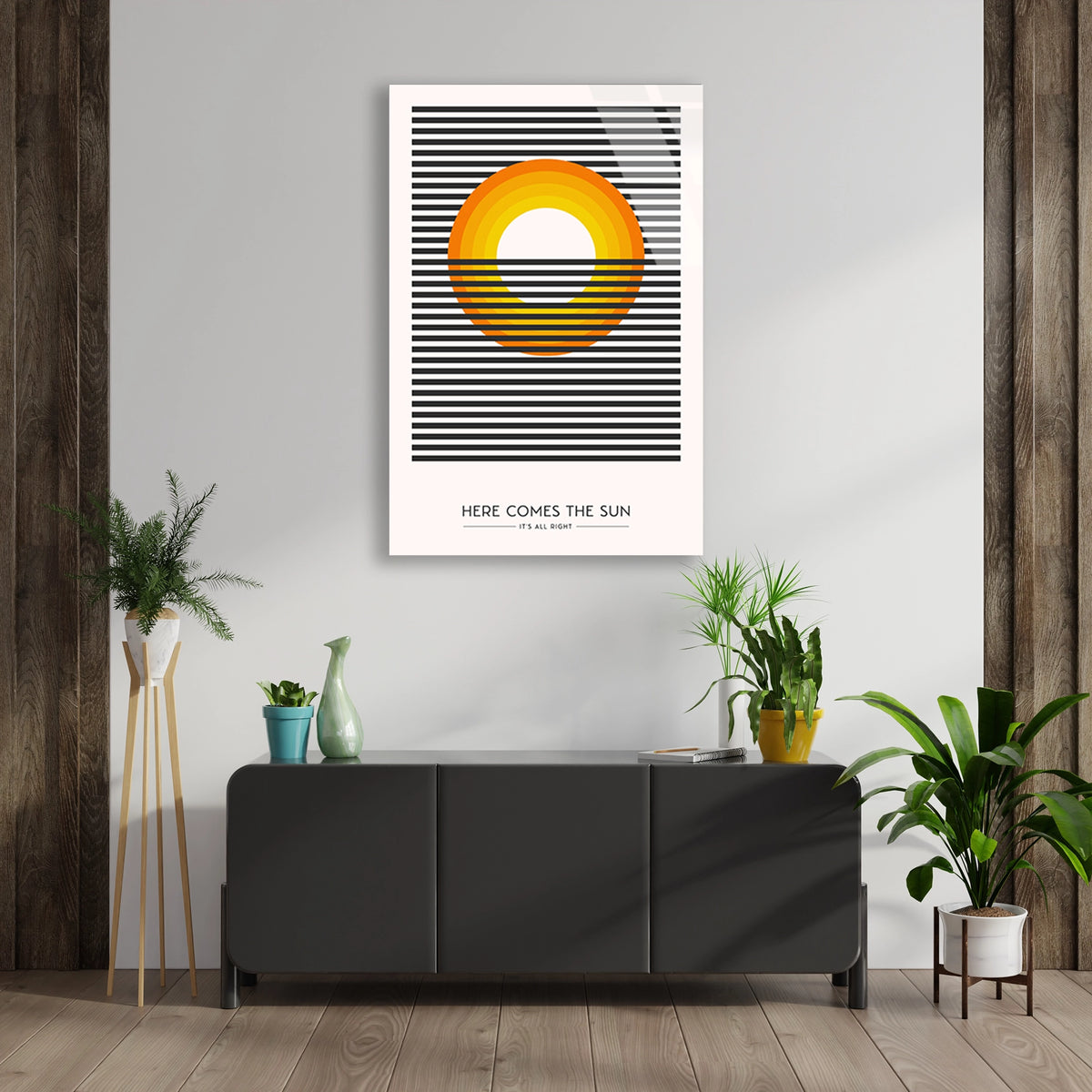 Here Comes The Sun Gunes Cam Tablo