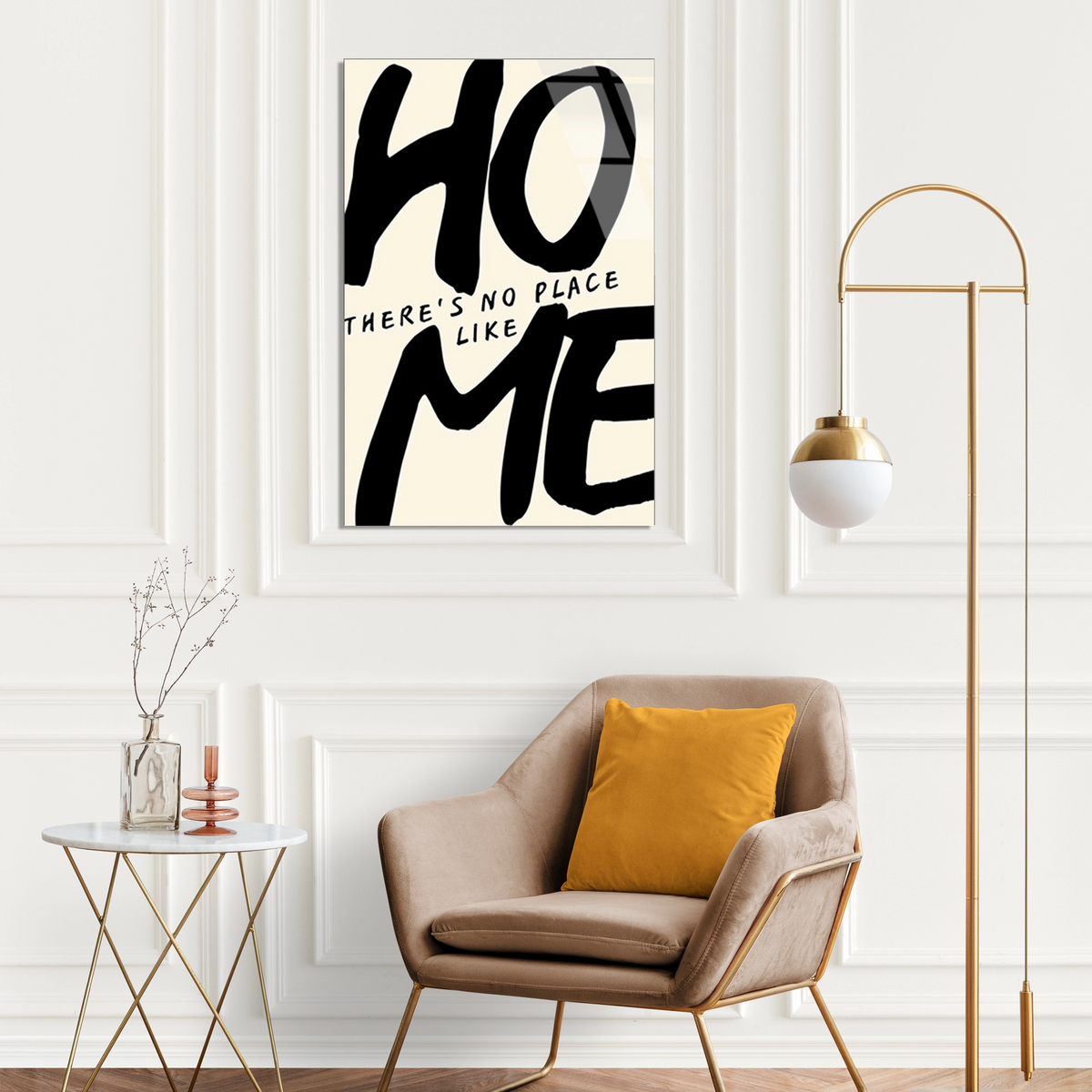 Home Yazisi Cam Tablo