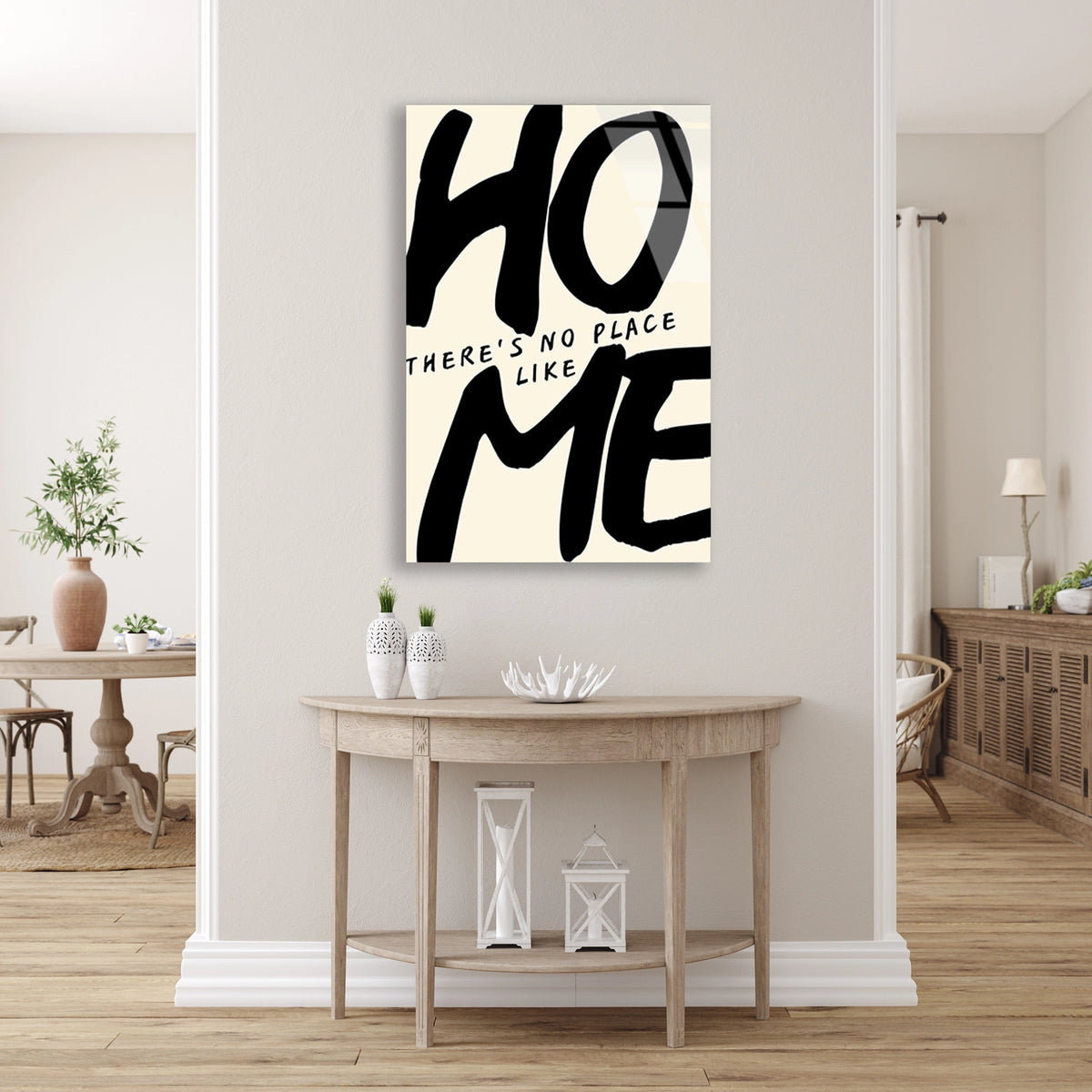 Home Yazisi Cam Tablo