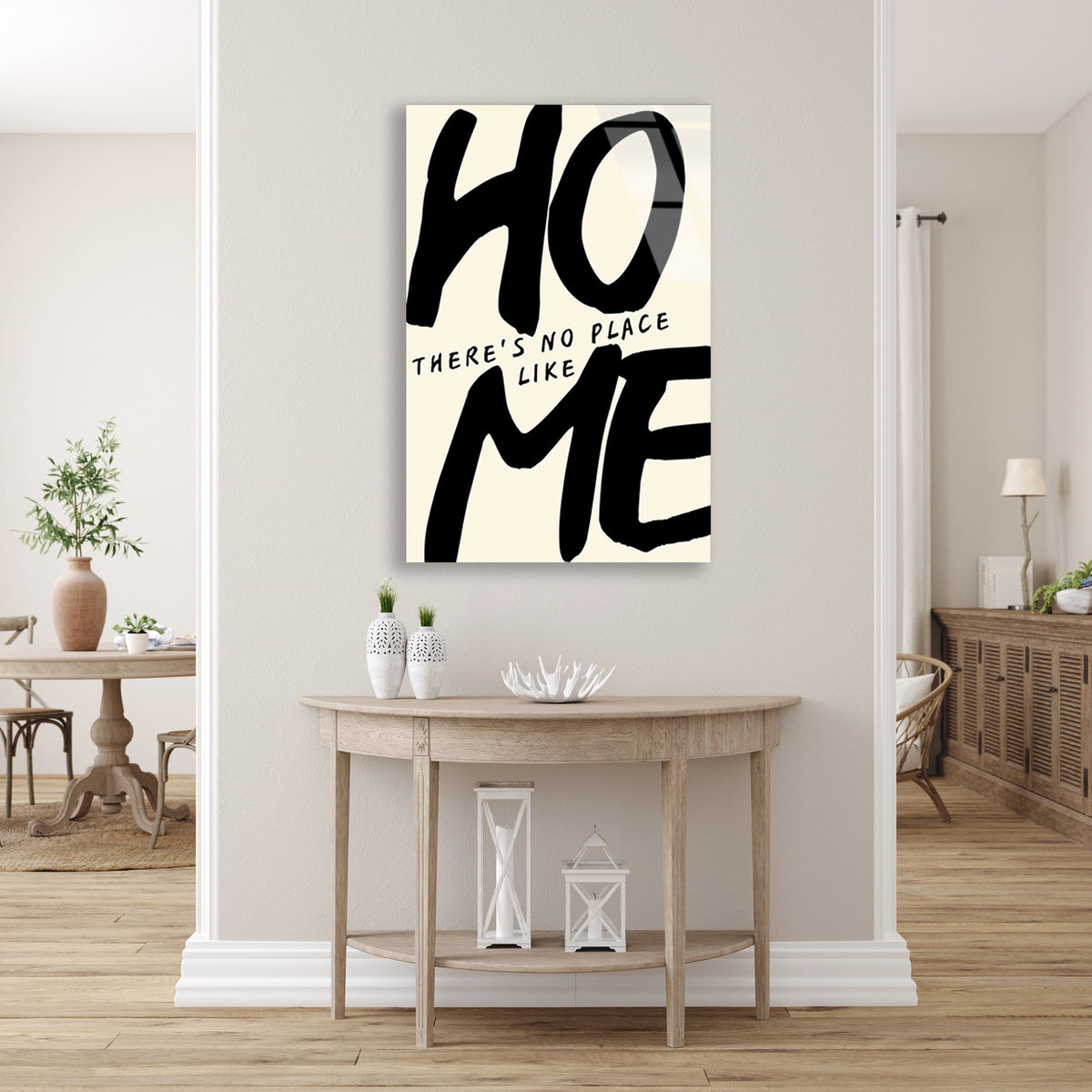 Home Yazisi Cam Tablo