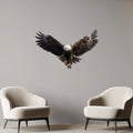 Kara Kartal Metal Tablo