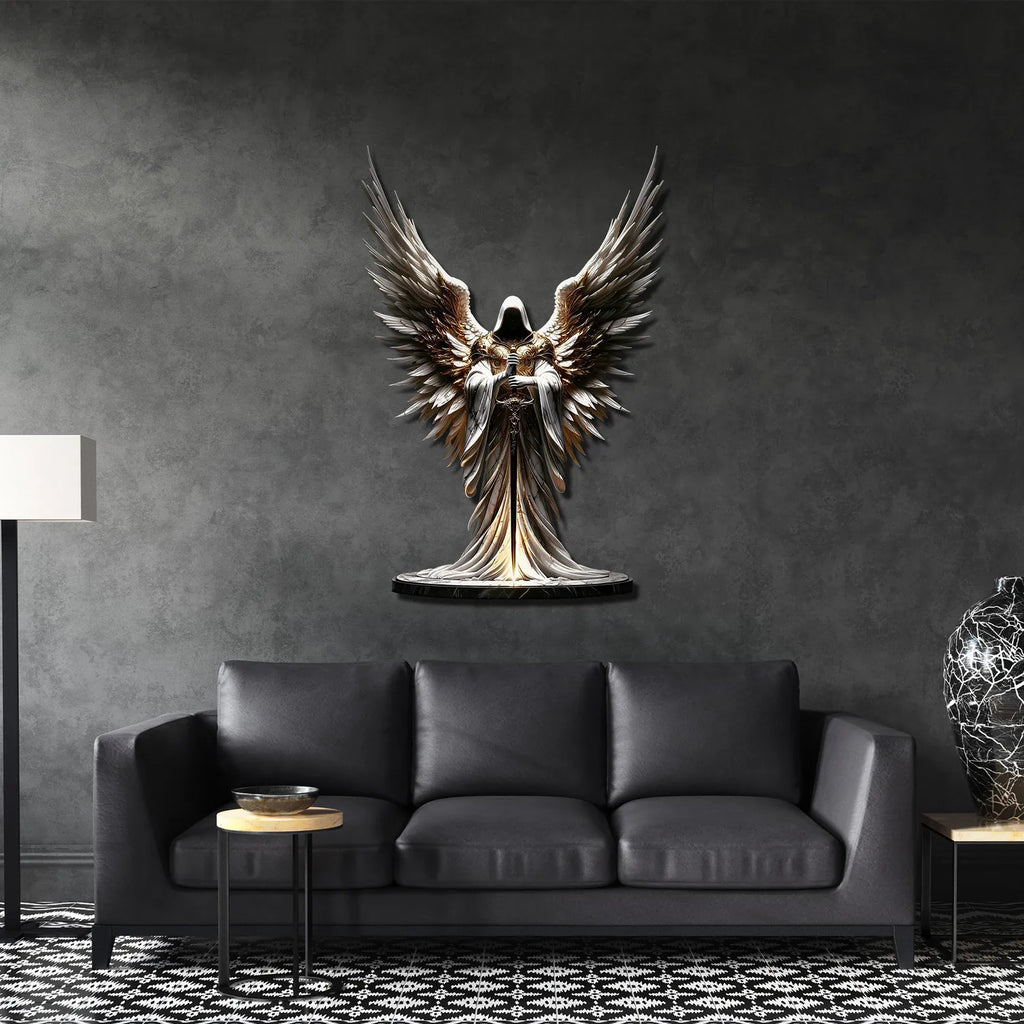 Başmelek Cebrail Metal Tablo