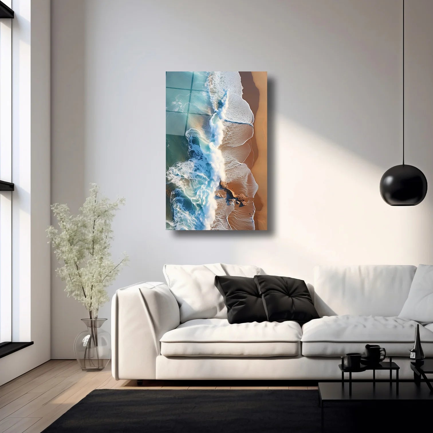 DALGARIN RENGİ - CAM TABLO - DEG0131