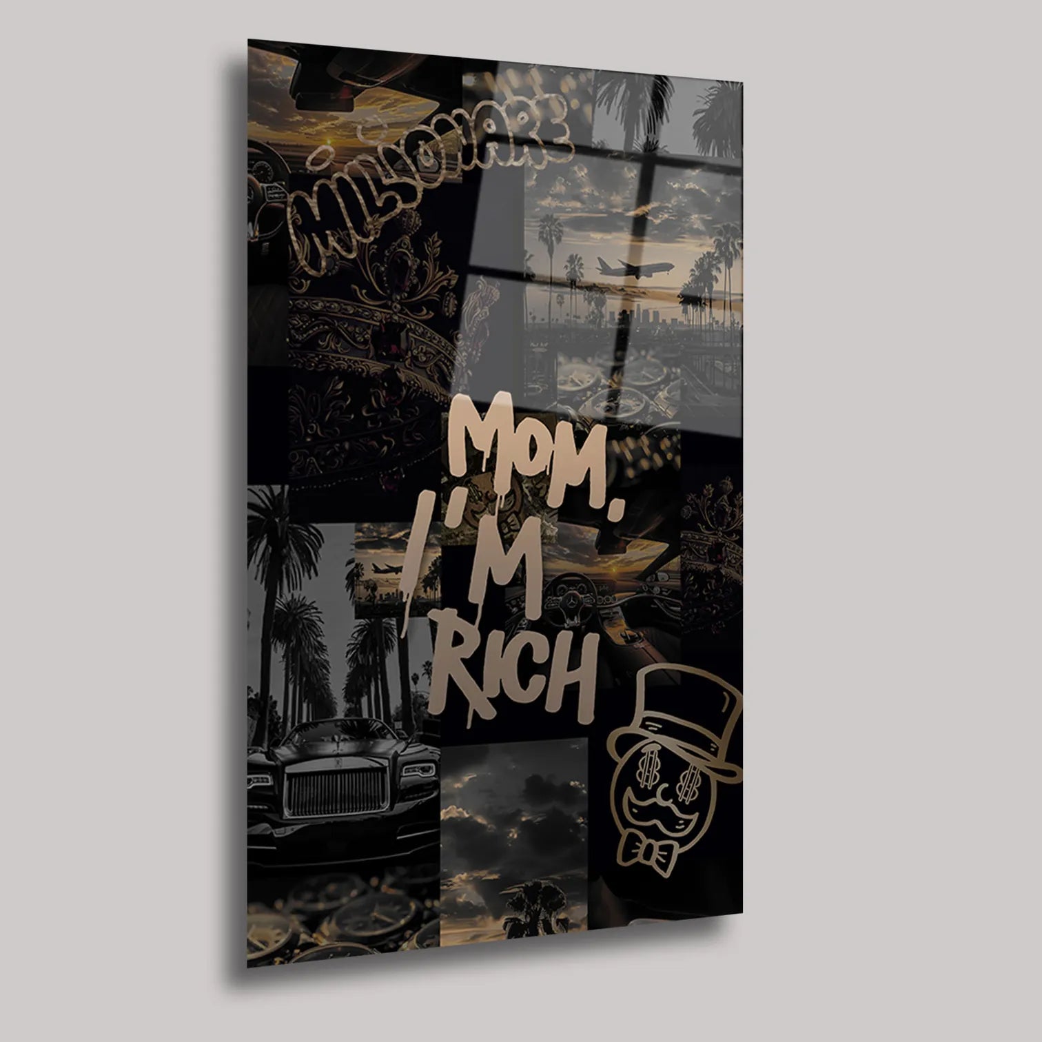 MOM I'M RICH - CAM TABLO - DEG0252