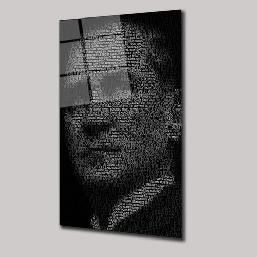 ATATÜRK - CAM TABLO - DEG0289