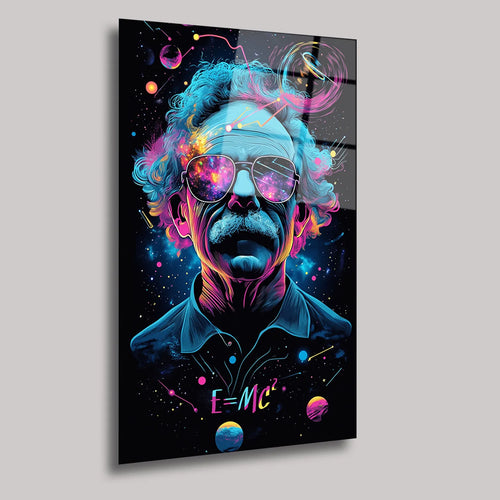ALBERT EINSTEIN - CAM TABLO - DEG0146