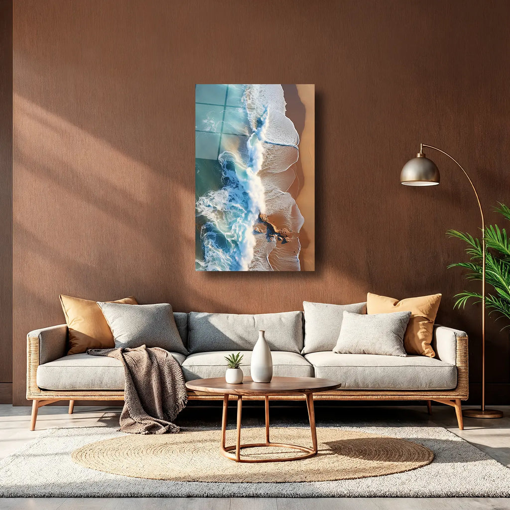 DALGARIN RENGİ - CAM TABLO - DEG0131
