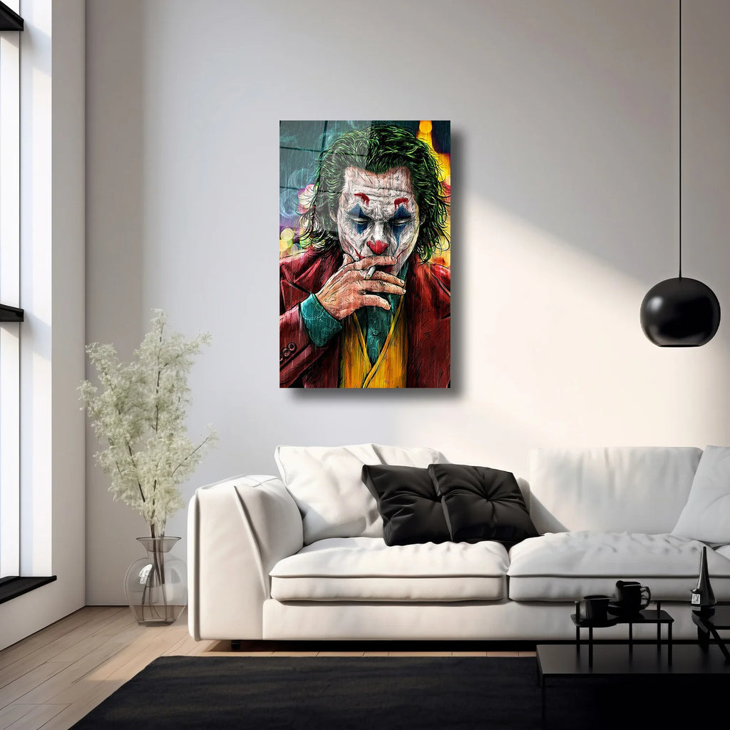 İLLÜSTRASYON JOKER - CAM TABLO - DEG0039