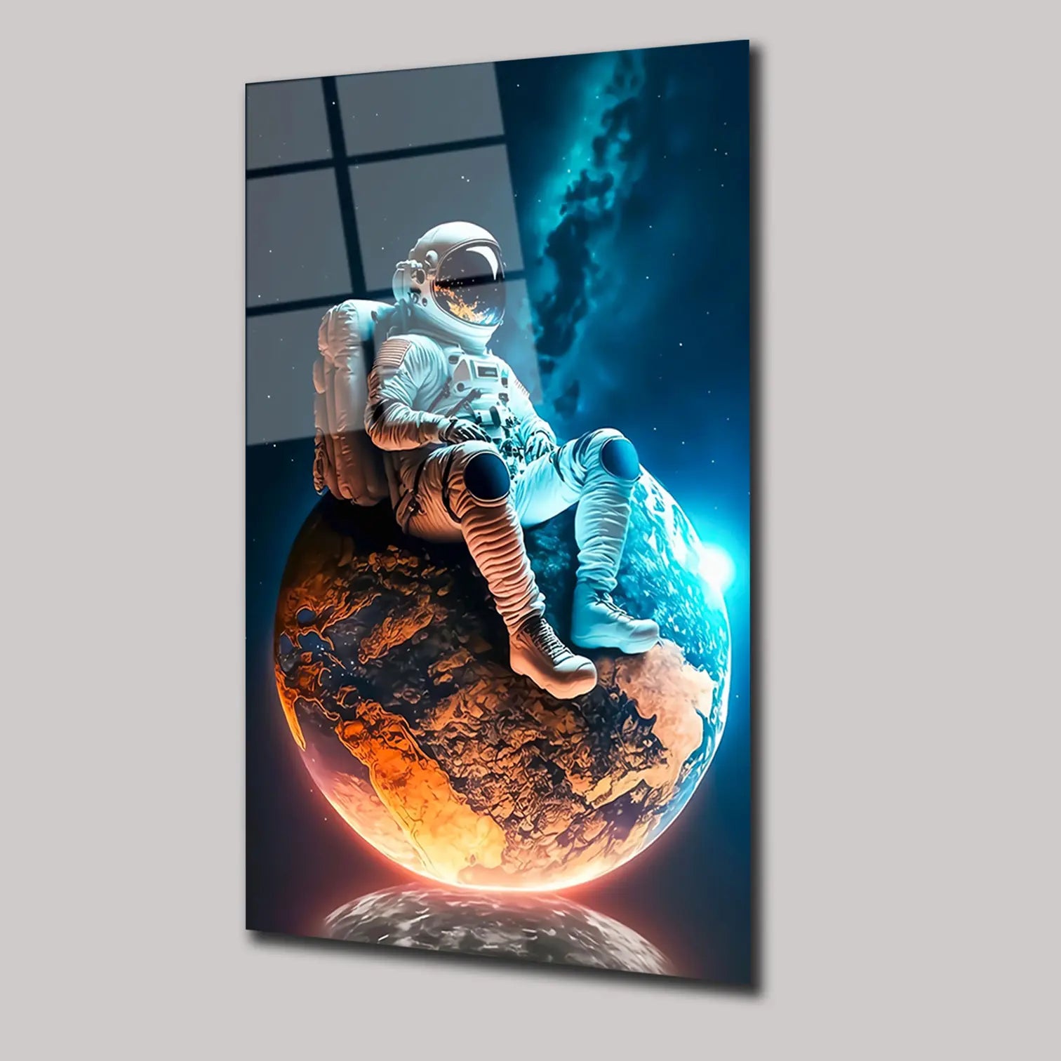 ASTRONUTUN DÜNYASI - CAM TABLO - DEG0130