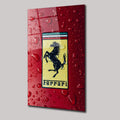 FERRARİ - CAM TABLO - DEG0011