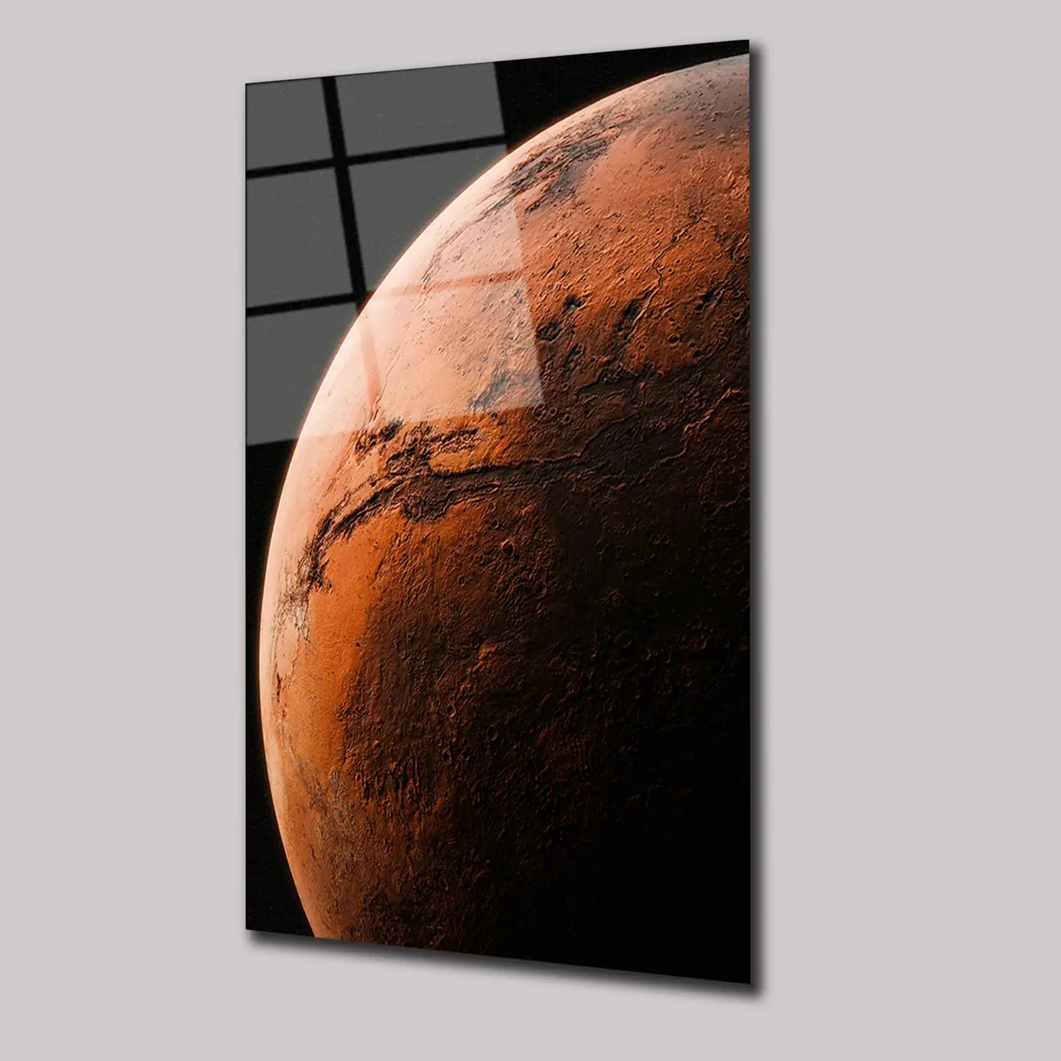 MARS'IN YÜZÜ - CAM TABLO - DEG0046