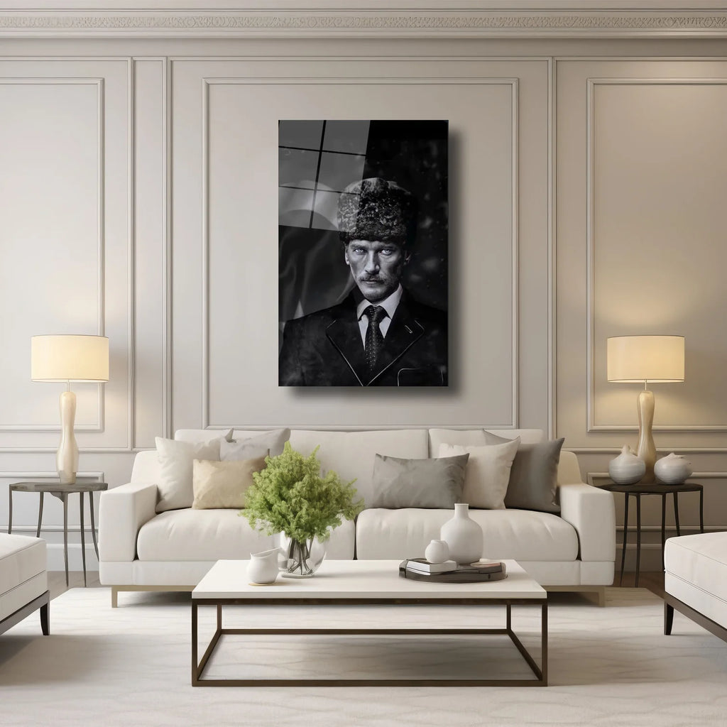 MUSTAFA KEMAL ATATÜRK - CAM TABLO - DEG0110