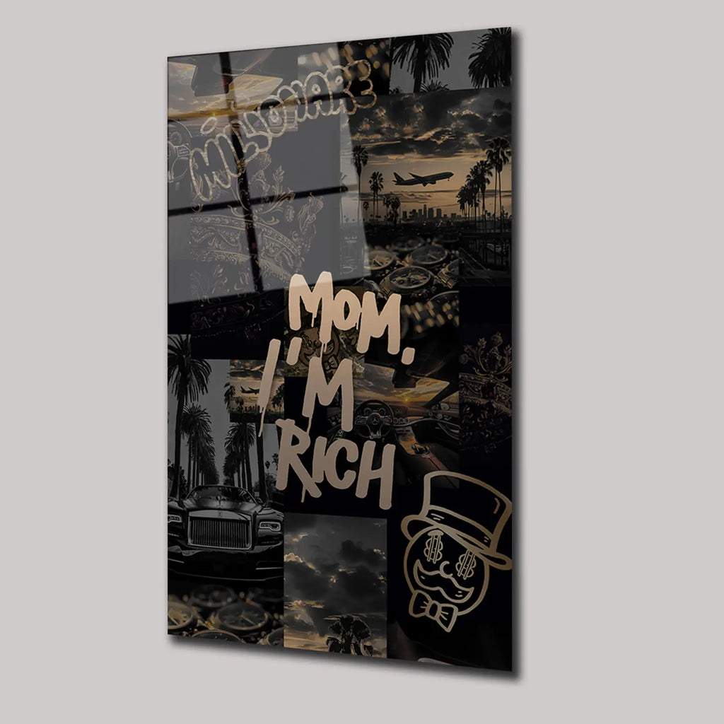 MOM I'M RICH - CAM TABLO - DEG0252