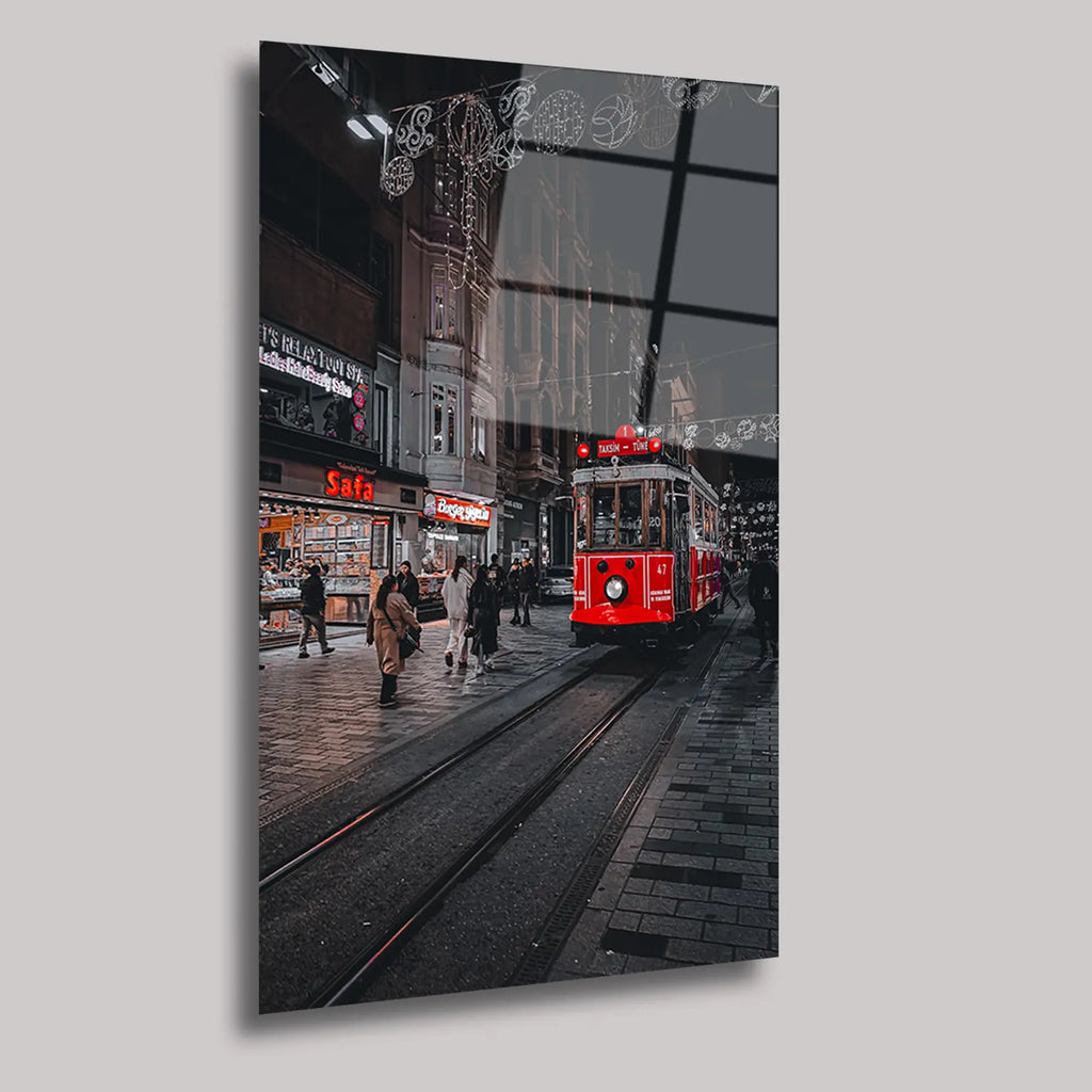 İSTİKLAL CADDESİ - CAM TABLO - DEG0067