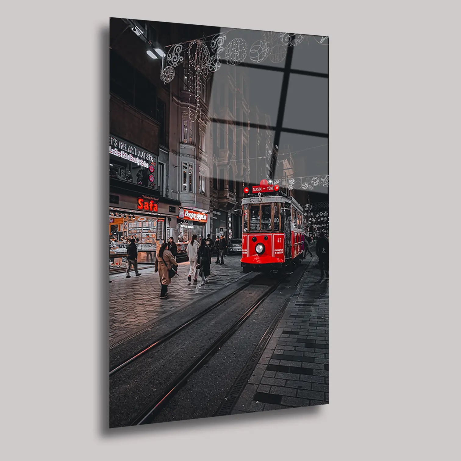 İSTİKLAL CADDESİ - CAM TABLO - DEG0067
