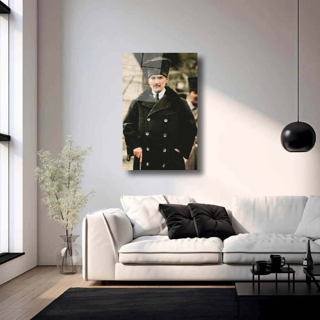 ATATÜRK - CAM TABLO - DEG0287
