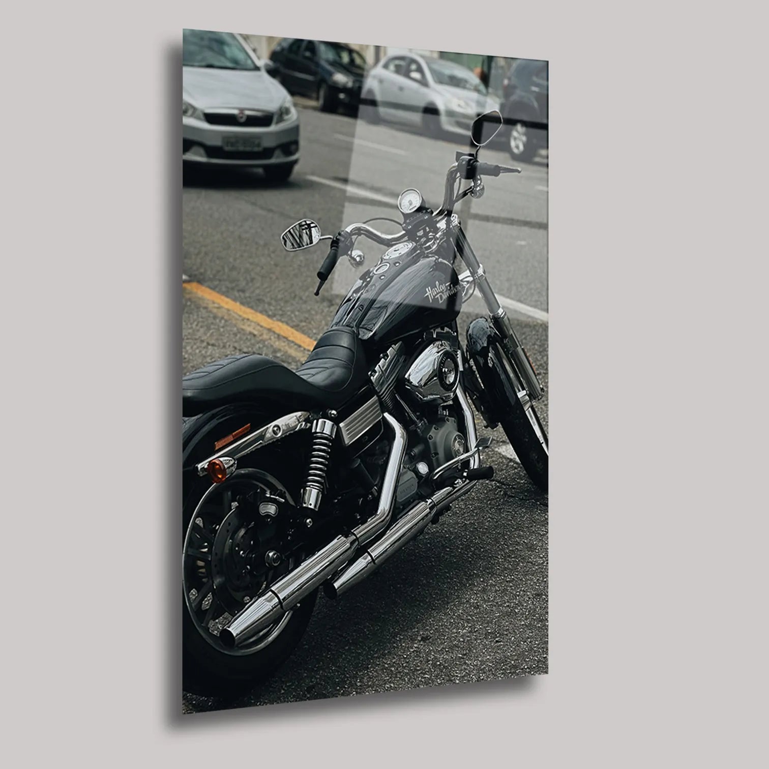 KLASİK HARLEY-DAVIDSON - CAM TABLO - DEG0192