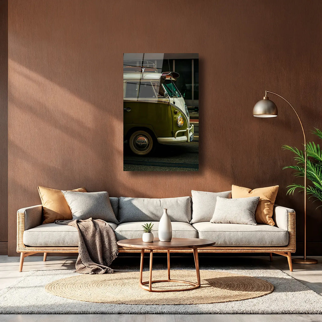 VİNTAGE VOLKSWAGEN T1 - CAM TABLO - DEG0267