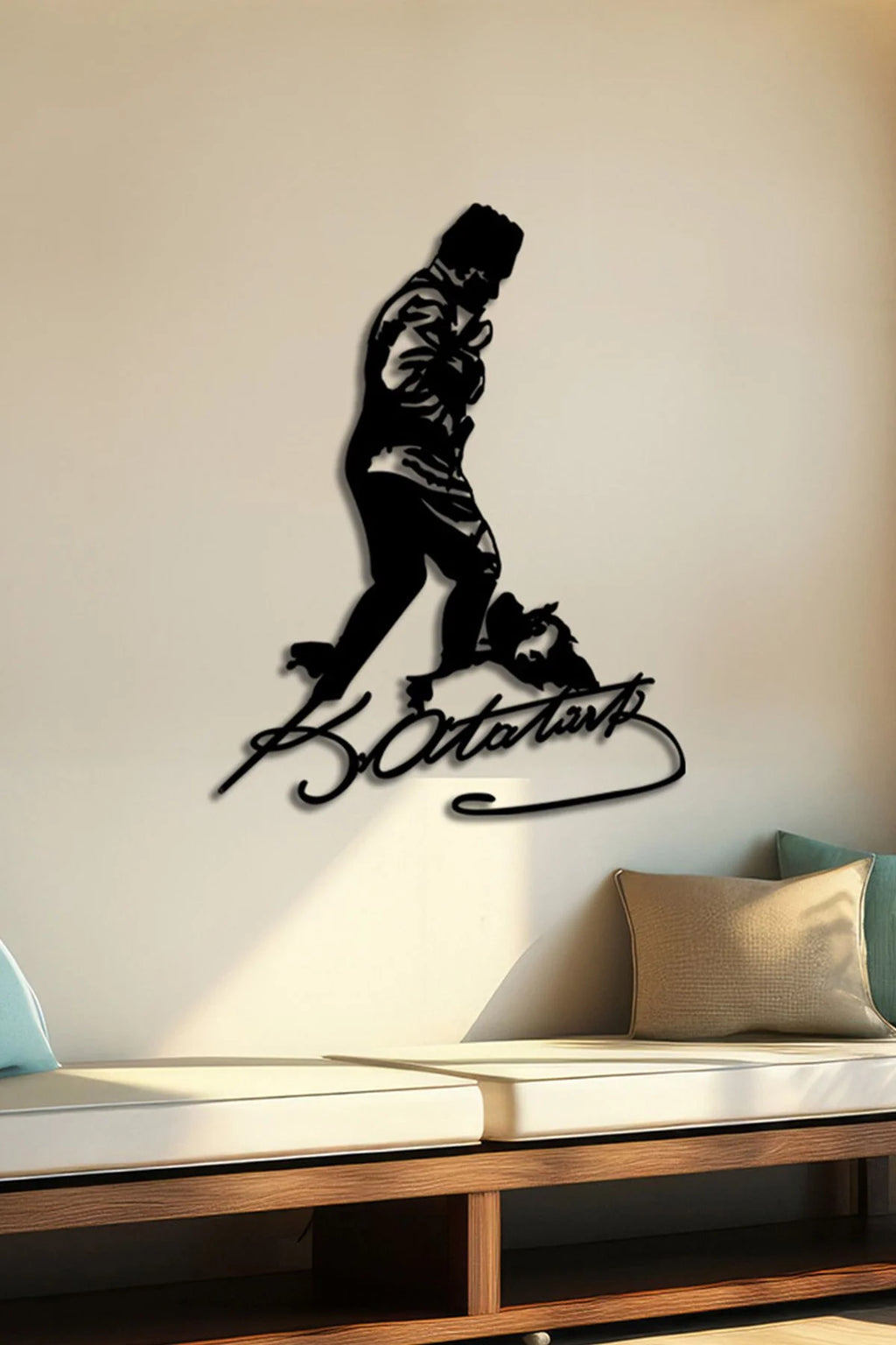 Atatürk Kocatepe Silüeti Metal Tablo